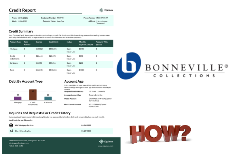 How Did Bonneville Collections Get on My Credit Report
